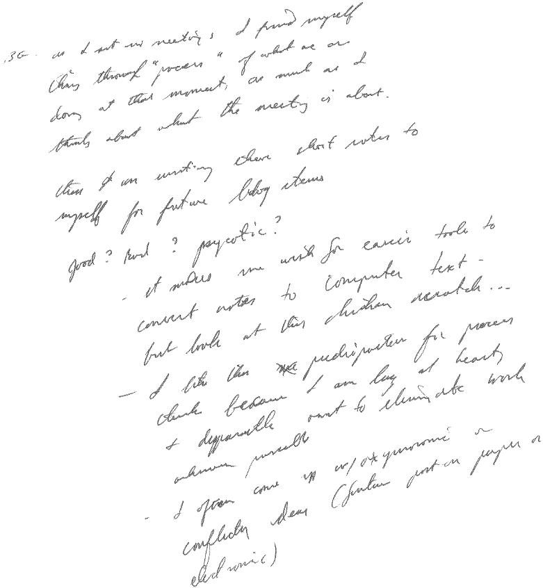 Hand writing recognition - harder than colored bubbles ChickenScratch